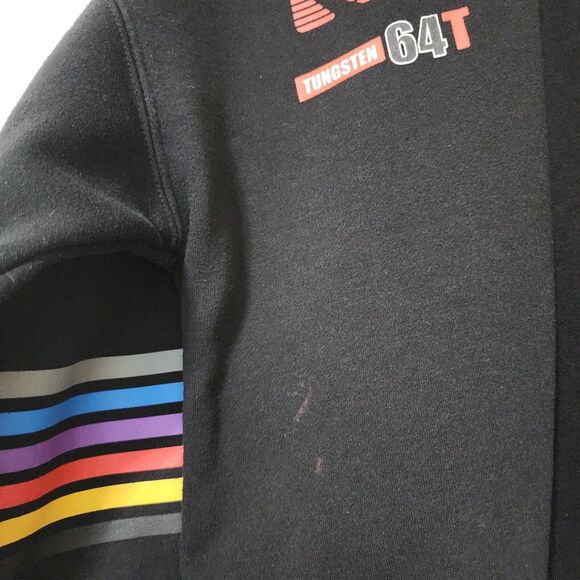 Forever 21 Kodak Womens Graphic Print Cropped Sweatshirt Black Fleece Size 1X - Picture 11 of 11